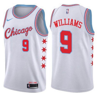 Nike Chicago Bulls #9 Patrick Williams White Youth NBA Swingman City Edition Jersey